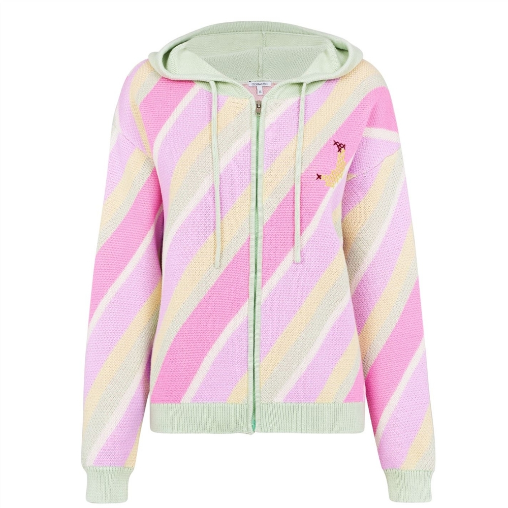Olivia Rubin Multi Striped Pastel Sweater